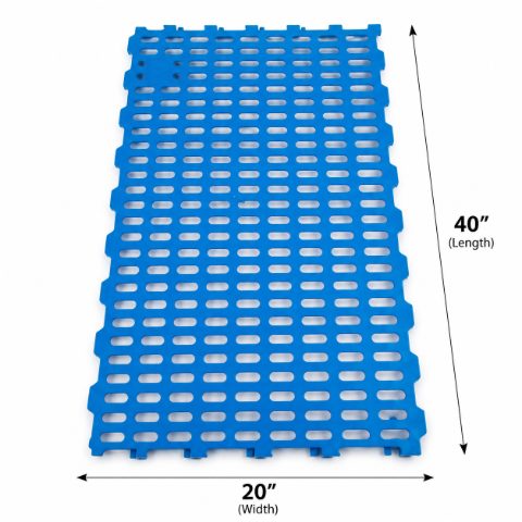Plastic Slatted Floor / Farm Mat (Blue) - Best Quality in Bangladesh