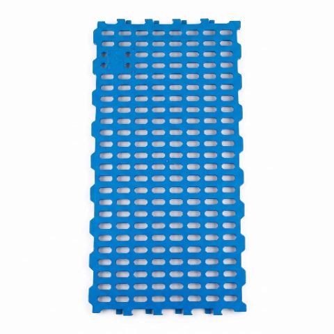 Plastic Floor Mat (Blue)