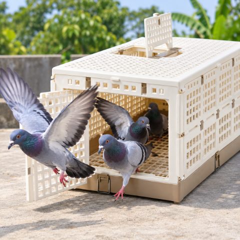 Toss Box Large - Pigeon Transport Crate / Portable Carrier Box